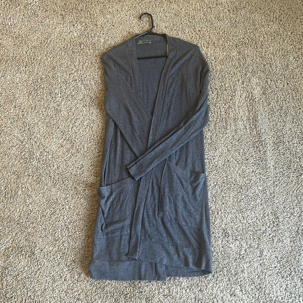 Long Grey Cardigan